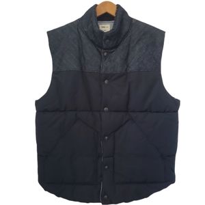 Gap Navy Blue Puffer Vest Jacket sz Large